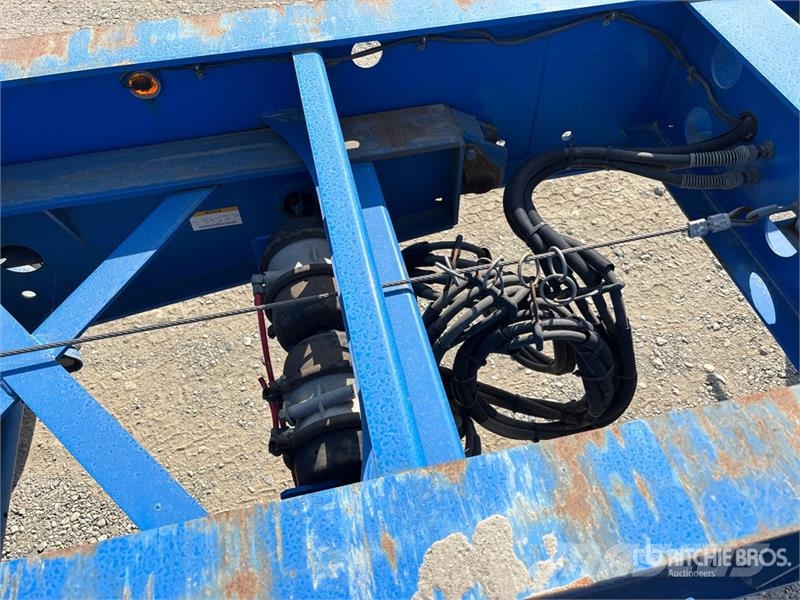 CIMC CB45M3OTC00 Tri/A Extendable Container Trailer Remorque porte container
