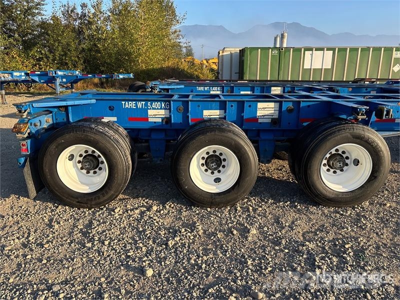 CIMC CB45M3OTC00 Tri/A Extendable Container Trailer Täyskonttiperävaunut