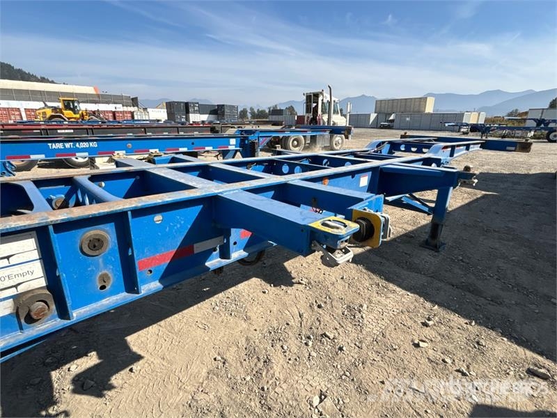 CIMC CB45M3OTC00 Tri/A Extendable Container Trailer Containeranhänger