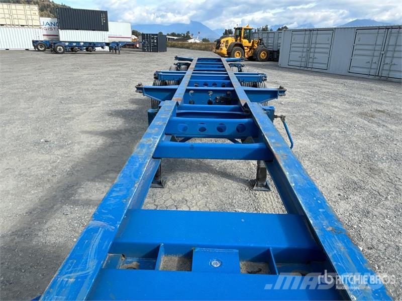 CIMC CB45M3OTC00 Tri/A Extendable Container Trailer Konteinerveohaagised