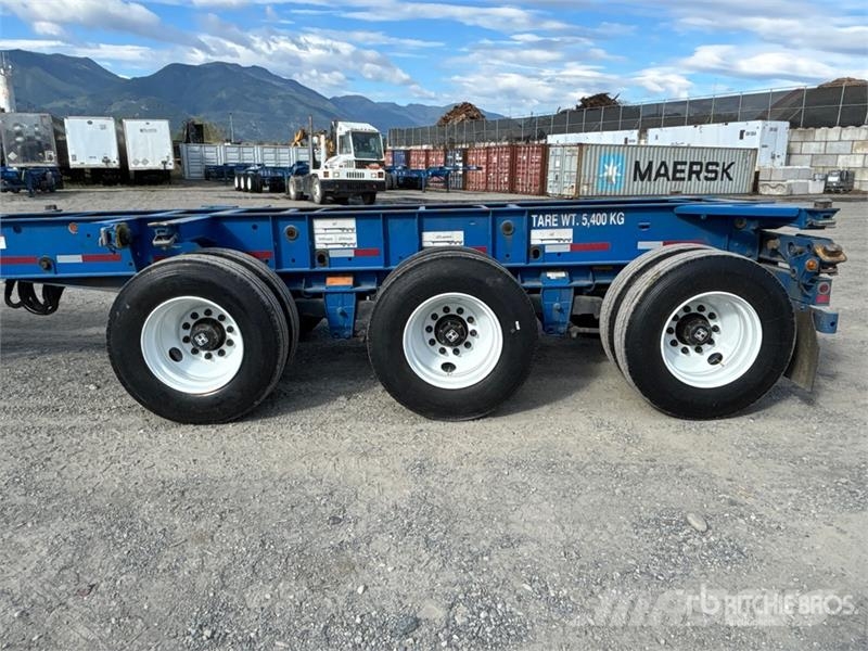 CIMC CB45M3OTC00 Tri/A Extendable Container Trailer Konteinerveohaagised