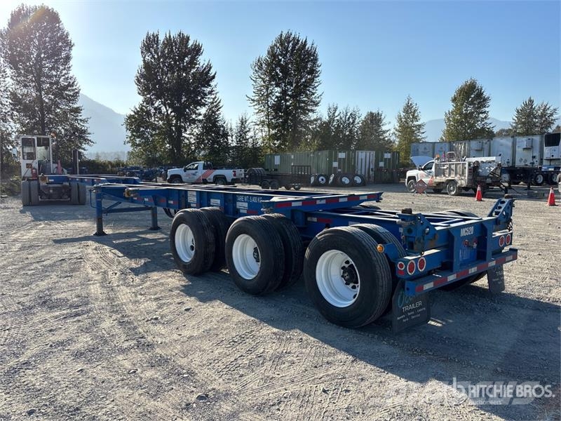 CIMC CB45M3OTC00 Tri/A Extendable Container Trailer Konteineriekrāvēji