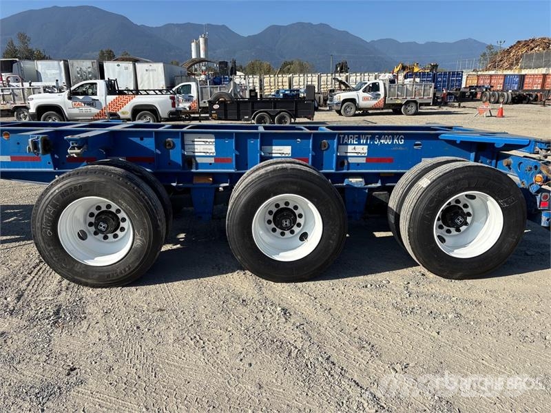CIMC CB45M3OTC00 Tri/A Extendable Container Trailer Прицепы-Контейнеровозы