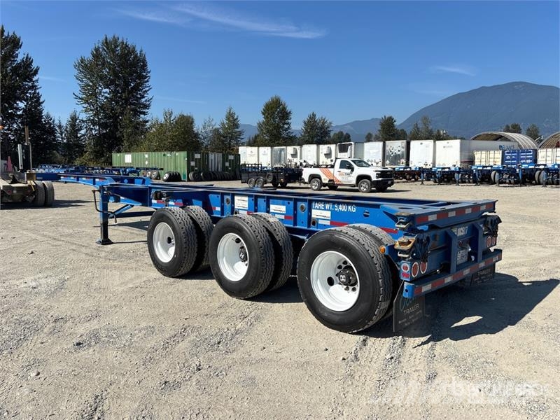 CIMC CB45M3OTC00 Tri/A Extendable Container Trailer Containerframe trailers