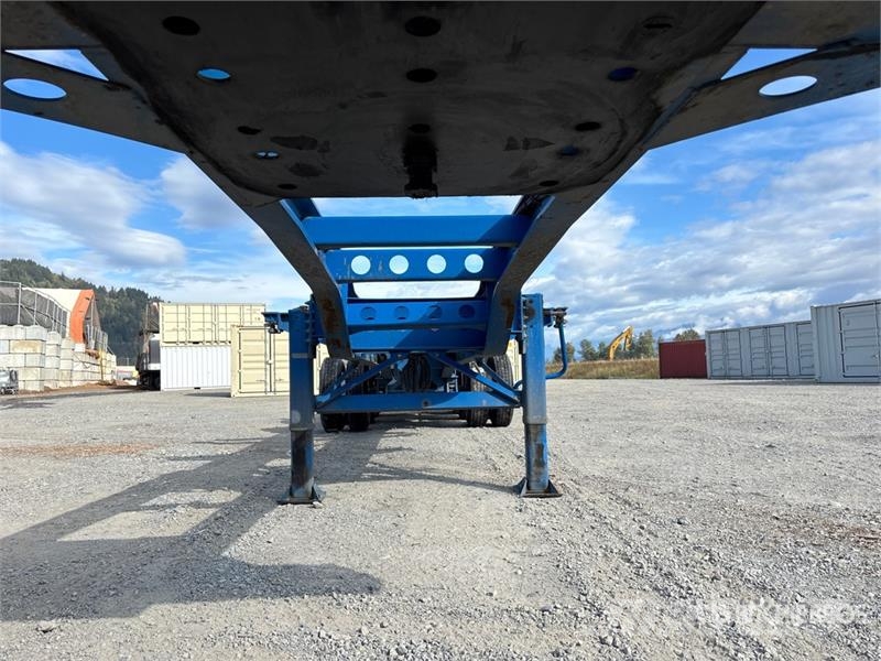 CIMC CB45M3OTC00 Tri/A Extendable Container Trailer Remolques portacontenedores