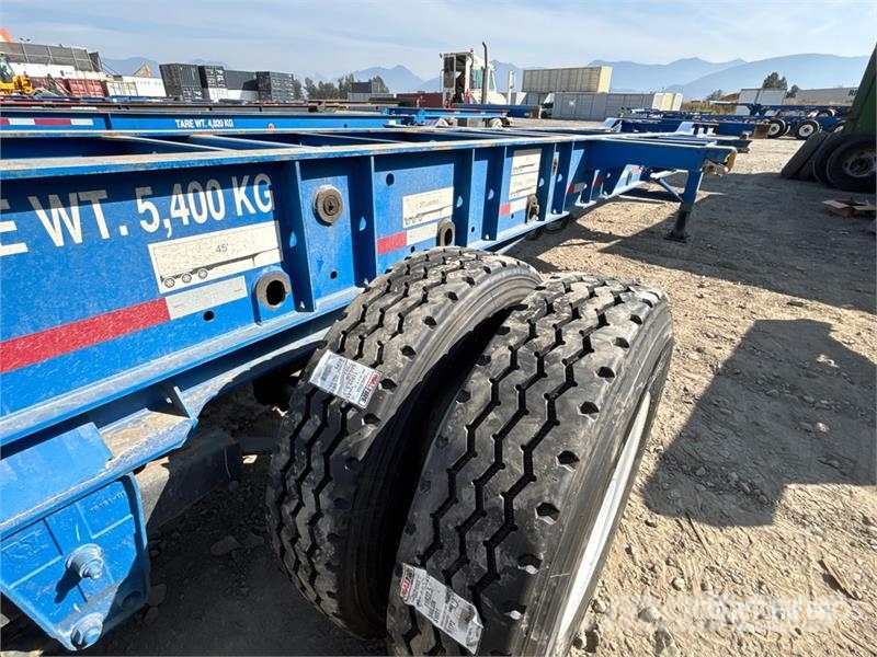 CIMC CB45M3OTC00 Tri/A Extendable Container Trailer Containeranhänger