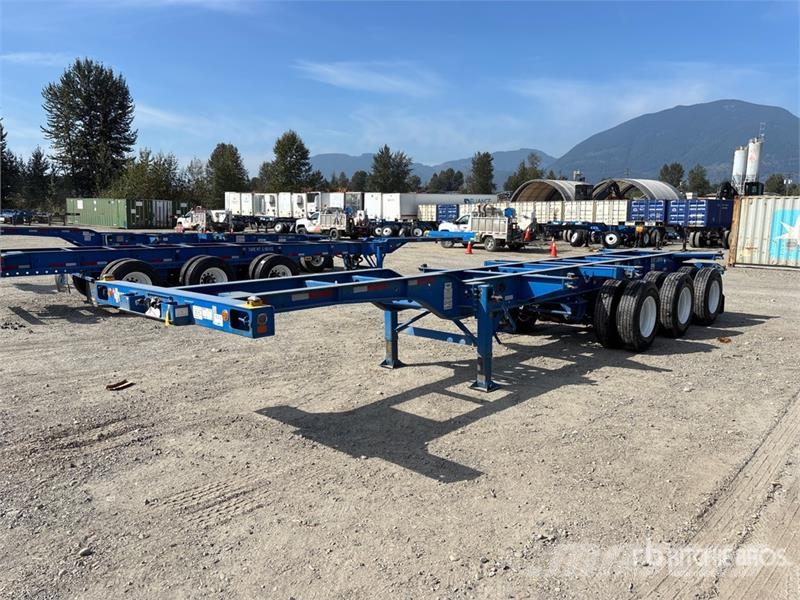 CIMC CB45M3OTC00 Tri/A Extendable Container Trailer Täyskonttiperävaunut
