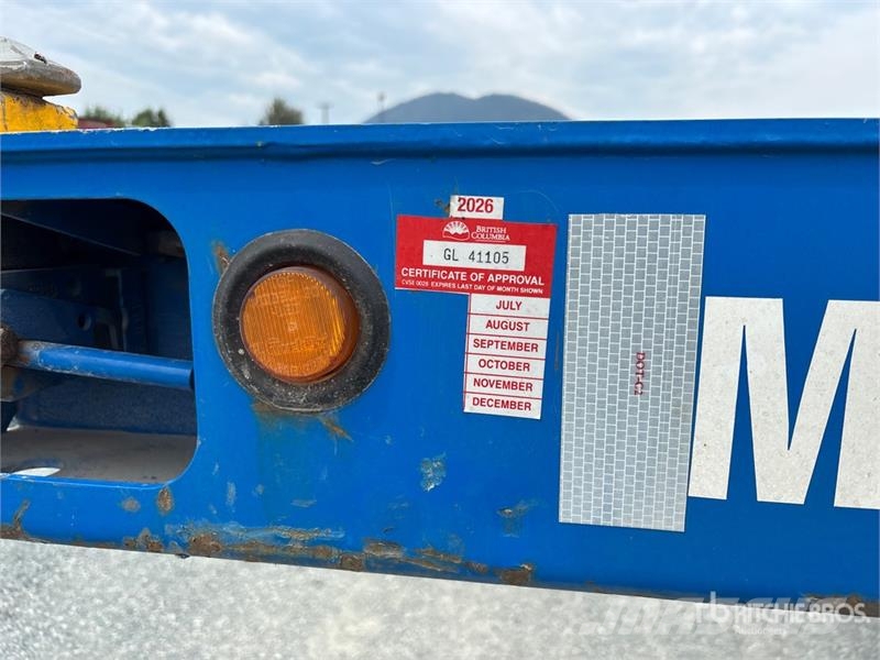 CIMC CB45M3OTC00 Tri/A Extendable Container Trailer مقطورات حاويات