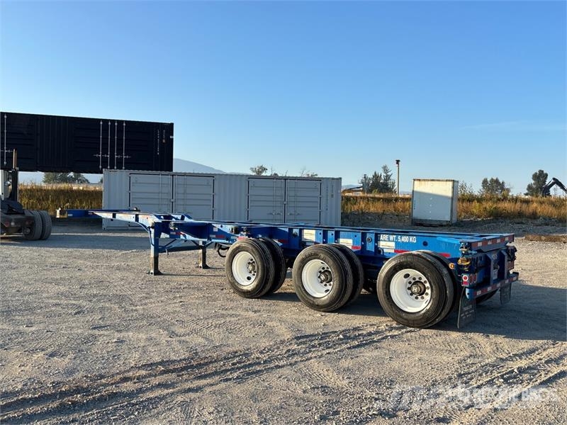 CIMC CB45M3OTC00 Tri/A Extendable Container Trailer Täyskonttiperävaunut