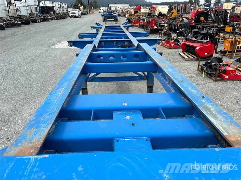 CIMC CB45M3OTC00 Tri/A Extendable Container Trailer مقطورات حاويات