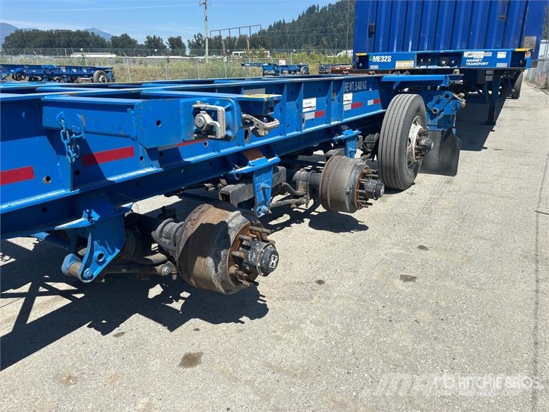 CIMC CB45M3OTC00 Tri/A Extendable Container Trailer Прицепы-Контейнеровозы