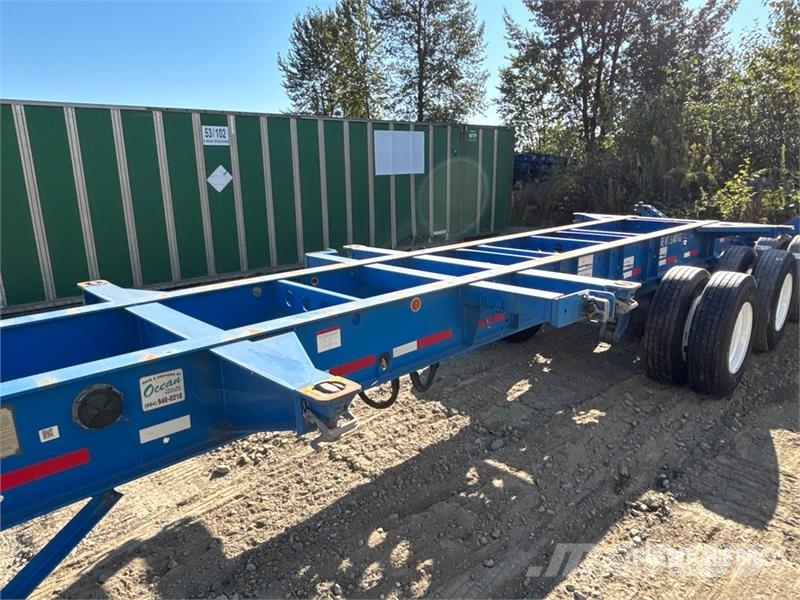 CIMC CB45M3OTC00 Tri/A Extendable Container Trailer Containerhenger