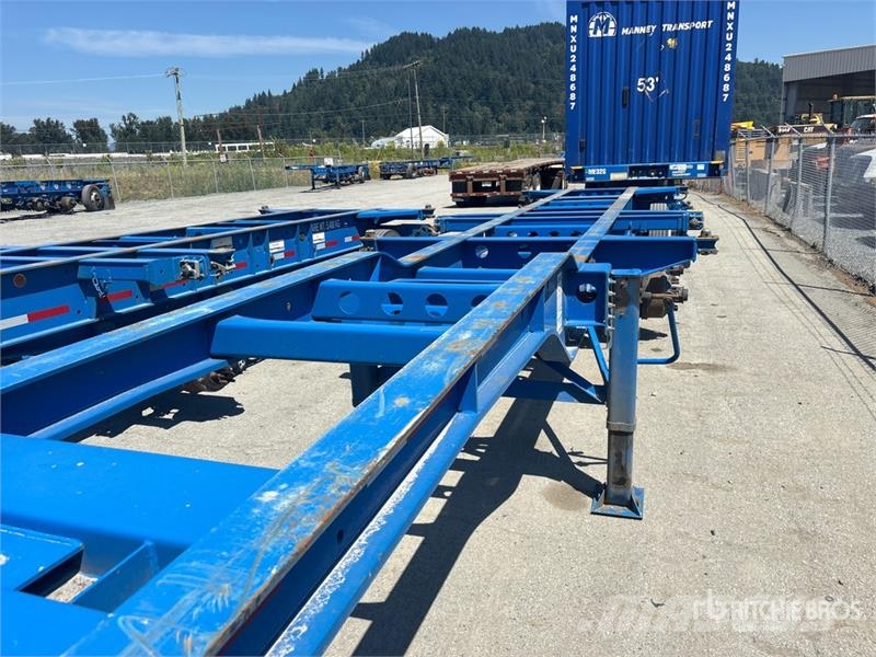 CIMC CB45M3OTC00 Tri/A Extendable Container Trailer Прицепы-Контейнеровозы
