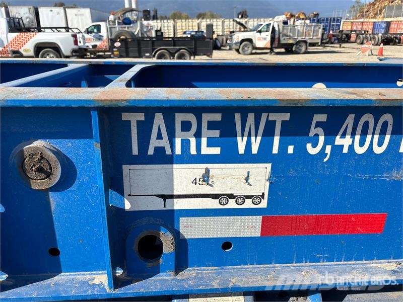 CIMC CB45M3OTC00 Tri/A Extendable Container Trailer Прицепы-Контейнеровозы