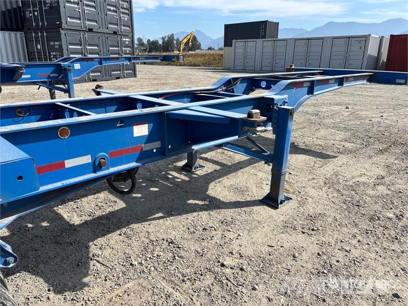 CIMC CB45M3OTC00 Tri/A Extendable Container Trailer Täyskonttiperävaunut