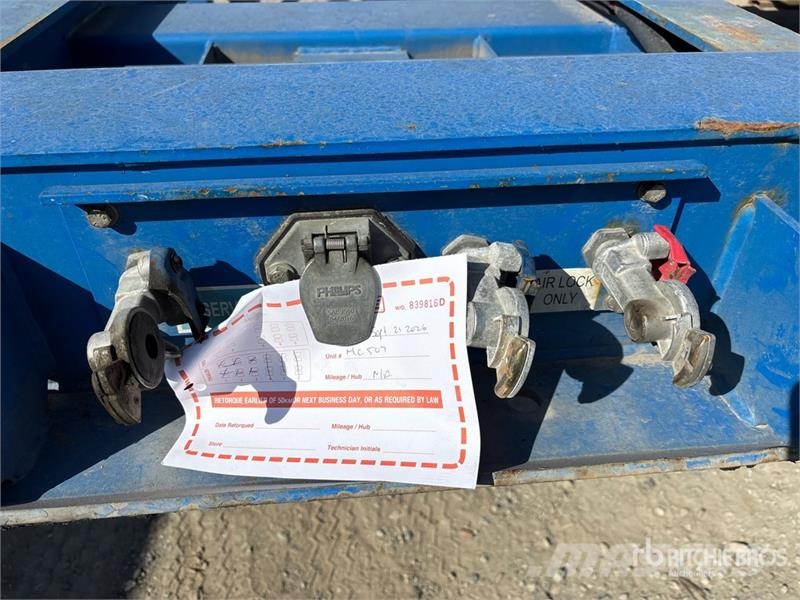 CIMC CB45M3OTC00 Tri/A Extendable Container Trailer Containeranhänger