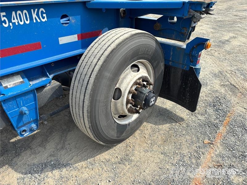 CIMC CB45M3OTC00 Tri/A Extendable Container Trailer مقطورات حاويات