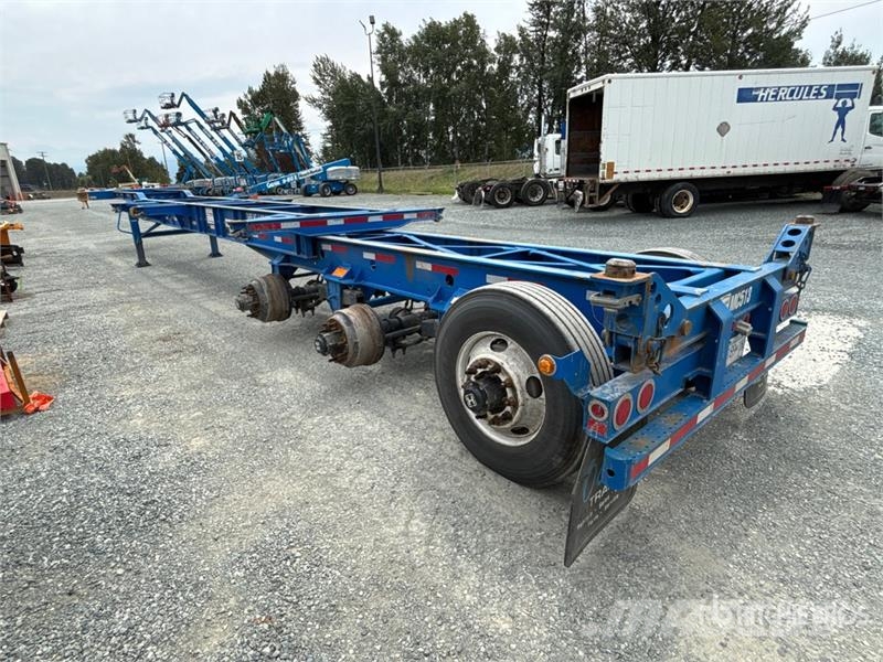 CIMC CB45M3OTC00 Tri/A Extendable Container Trailer مقطورات حاويات
