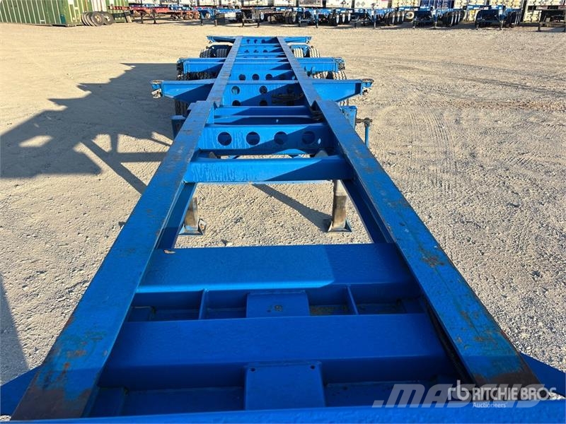 CIMC CB45M3OTC00 Tri/A Extendable Container Trailer Täyskonttiperävaunut