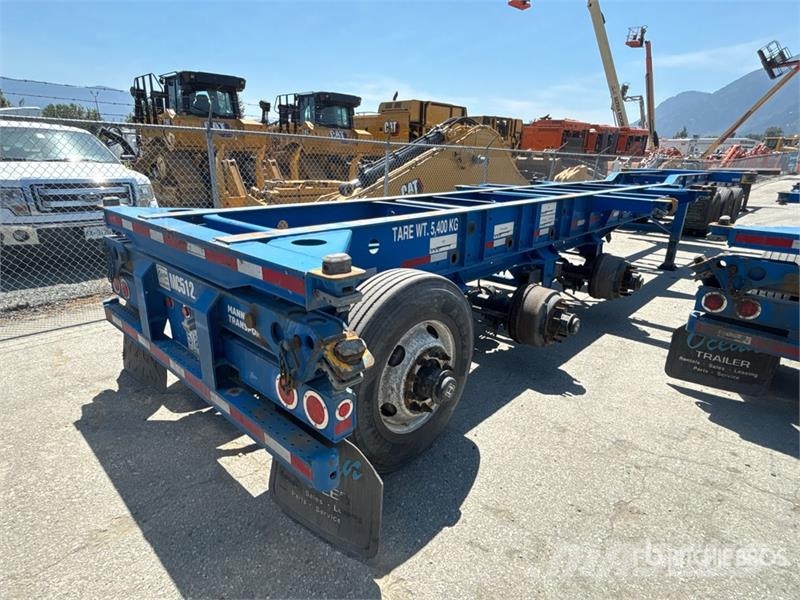 CIMC CB45M3OTC00 Tri/A Extendable Container Trailer Прицепы-Контейнеровозы