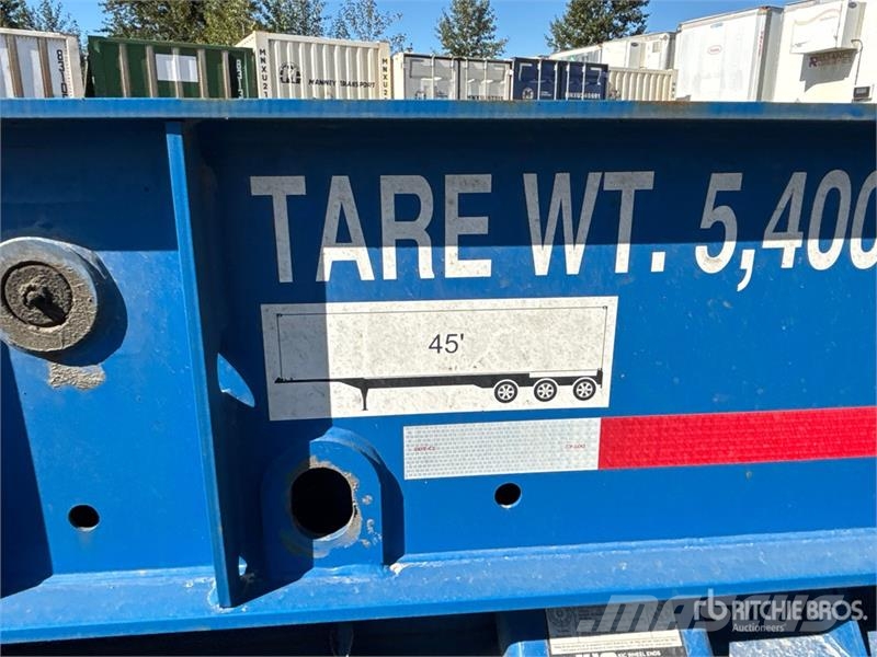 CIMC CB45M3OTC00 Tri/A Extendable Container Trailer Remolques portacontenedores