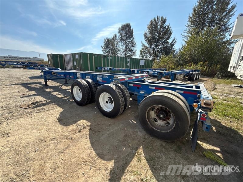 CIMC CB45M3OTC00 Tri/A Extendable Container Trailer Containeranhänger