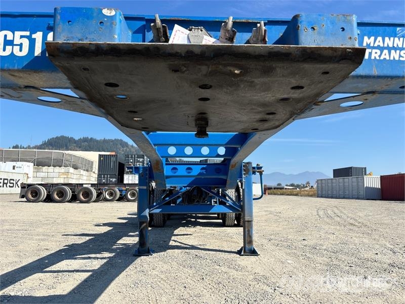 CIMC CB45M3OTC00 Tri/A Extendable Container Trailer Containerframe trailers