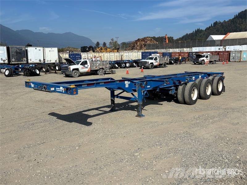 CIMC CB45M3OTC00 Tri/A Extendable Container Trailer Containerchassis