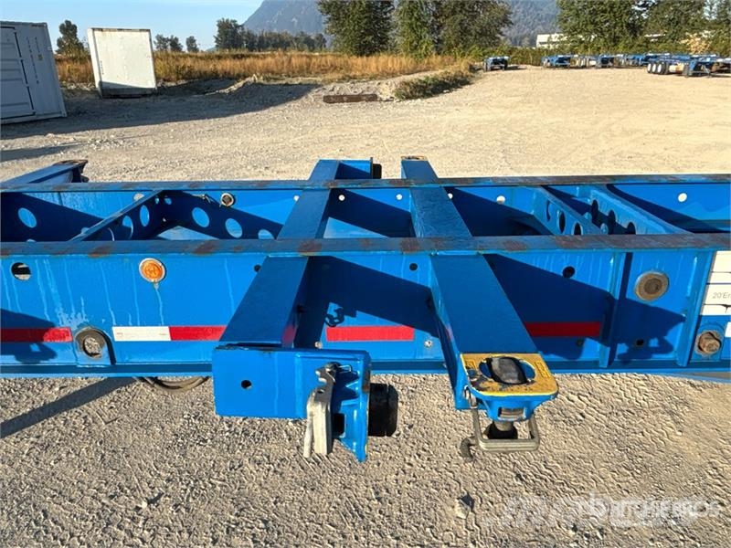 CIMC CB45M3OTC00 Tri/A Extendable Container Trailer Reboques Containerframe