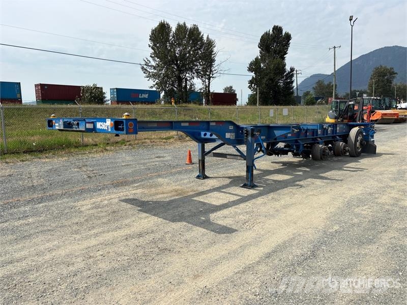 CIMC CB45M3OTC00 Tri/A Extendable Container Trailer Remolques portacontenedores