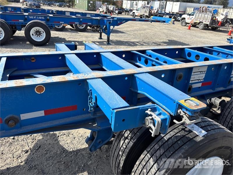 CIMC CB45M3OTC00 Tri/A Extendable Container Trailer Täyskonttiperävaunut