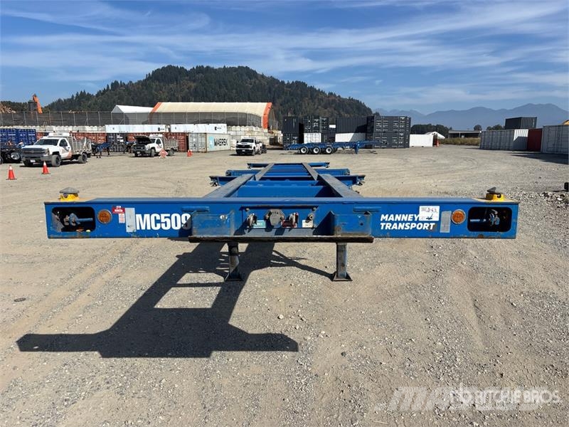 CIMC CB45M3OTC00 Tri/A Extendable Container Trailer Containerchassis