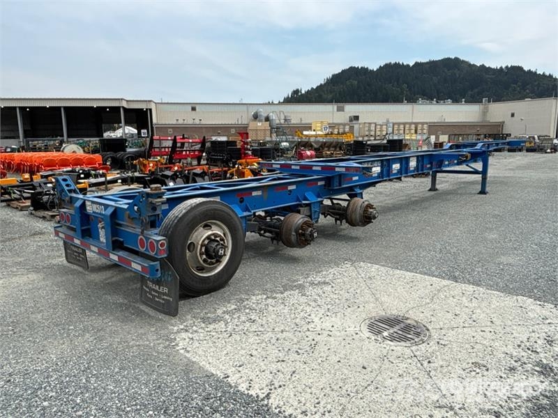 CIMC CB45M3OTC00 Tri/A Extendable Container Trailer مقطورات حاويات