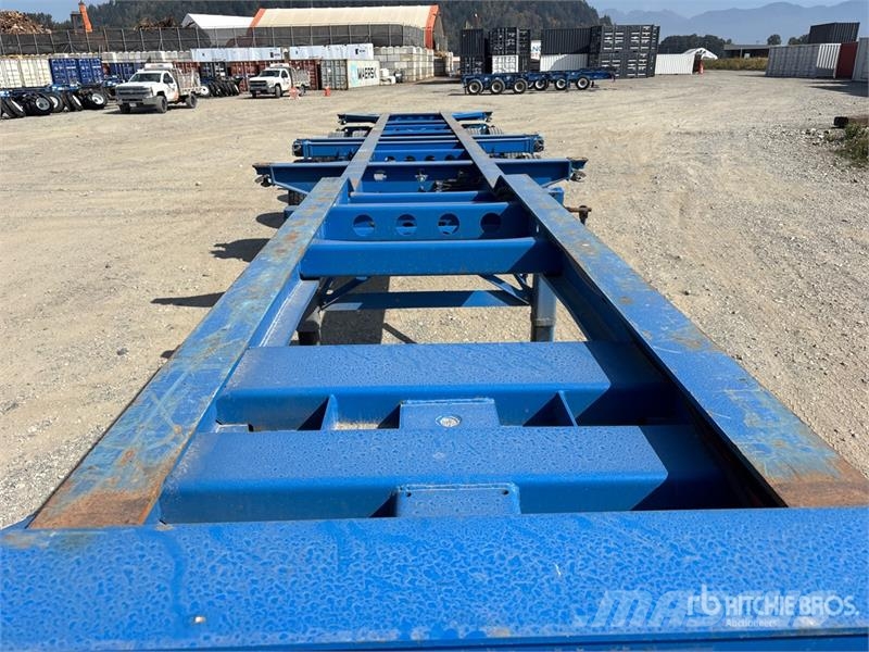 CIMC CB45M3OTC00 Tri/A Extendable Container Trailer Remorque porte container