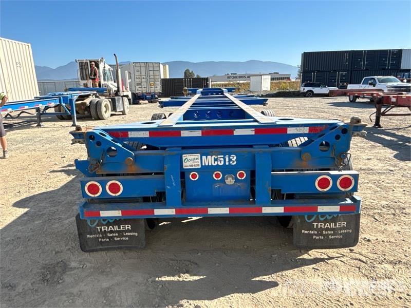 CIMC CB45M3OTC00 Tri/A Extendable Container Trailer Containerhenger