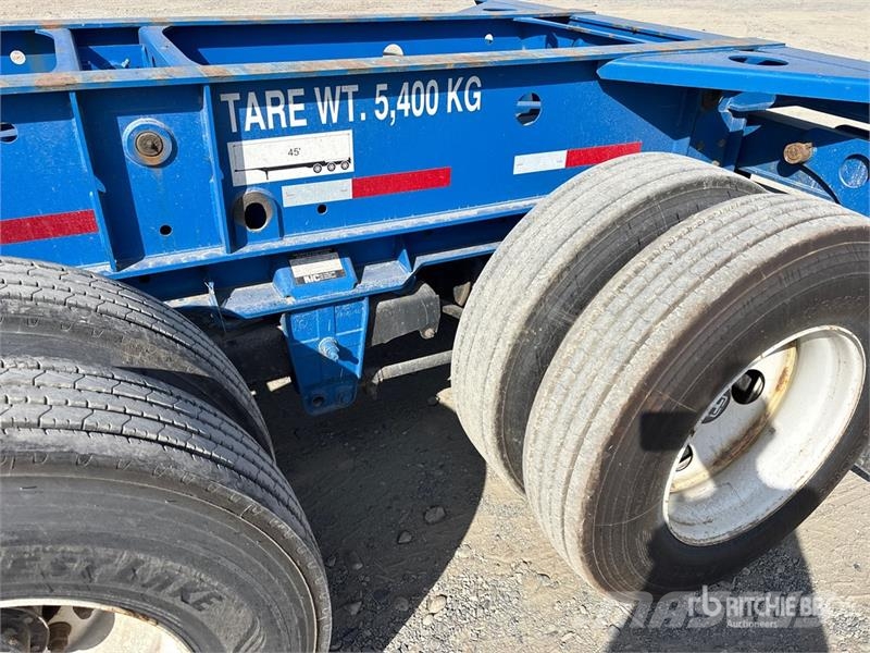 CIMC CB45M3OTC00 Tri/A Extendable Container Trailer Containerchassis