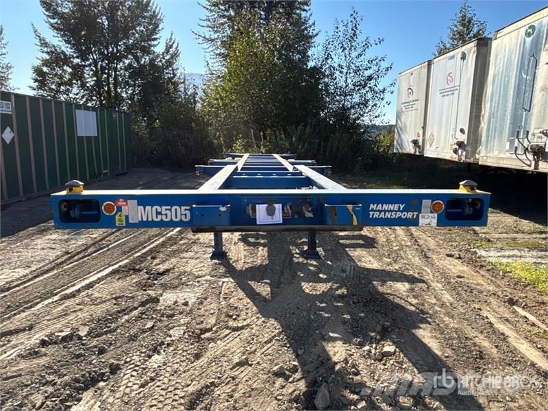CIMC CB45M3OTC00 Tri/A Extendable Container Trailer Containerhenger