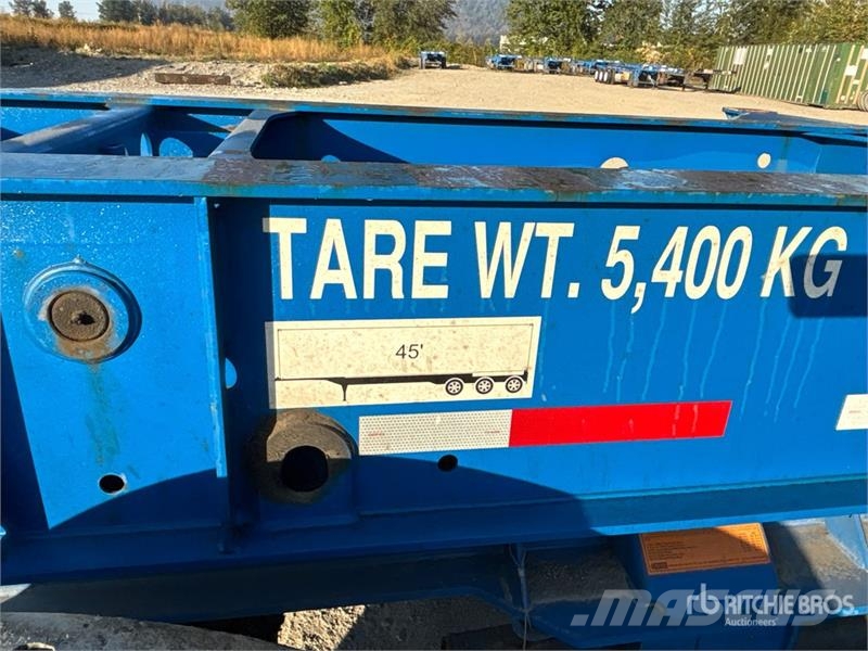 CIMC CB45M3OTC00 Tri/A Extendable Container Trailer Reboques Containerframe