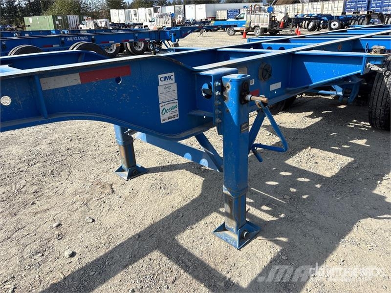 CIMC CB45M3OTC00 Tri/A Extendable Container Trailer Täyskonttiperävaunut