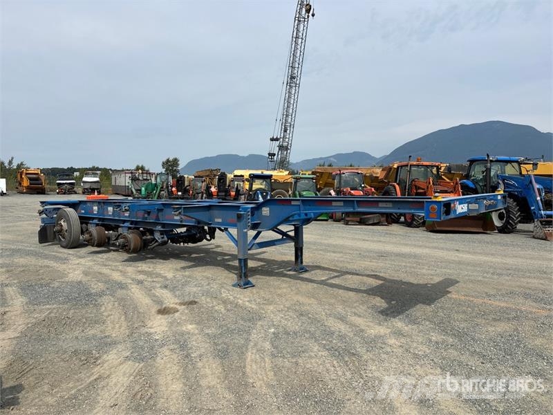 CIMC CB45M3OTC00 Tri/A Extendable Container Trailer مقطورات حاويات