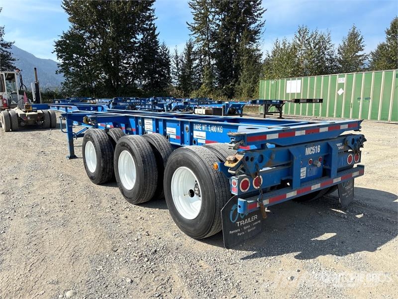 CIMC CB45M3OTC00 Tri/A Extendable Container Trailer Remorque porte container