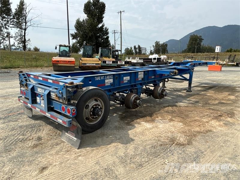 CIMC CB45M3OTC00 Tri/A Extendable Container Trailer مقطورات حاويات