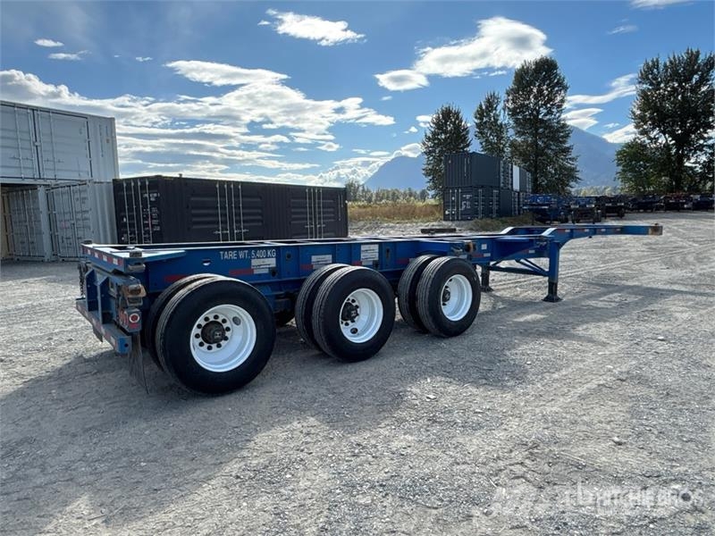 CIMC CB45M3OTC00 Tri/A Extendable Container Trailer Konteinerveohaagised