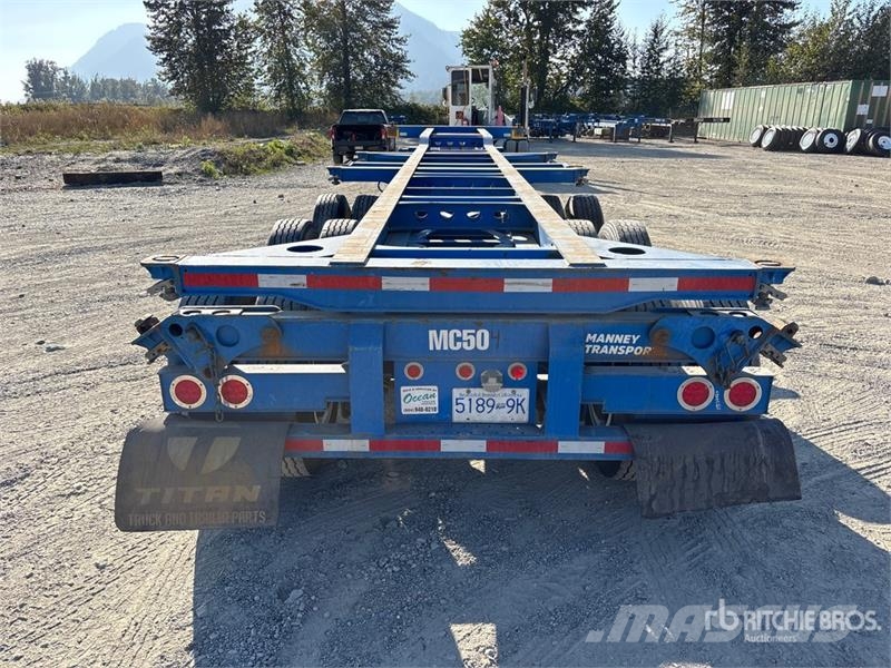 CIMC CB45M3OTC00 Tri/A Extendable Container Trailer Прицепы-Контейнеровозы