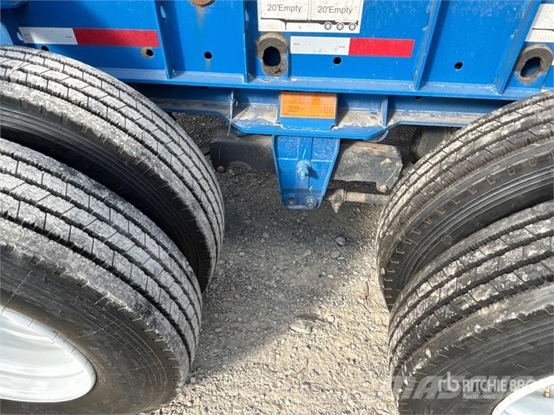 CIMC CB45M3OTC00 Tri/A Extendable Container Trailer Konteinerveohaagised