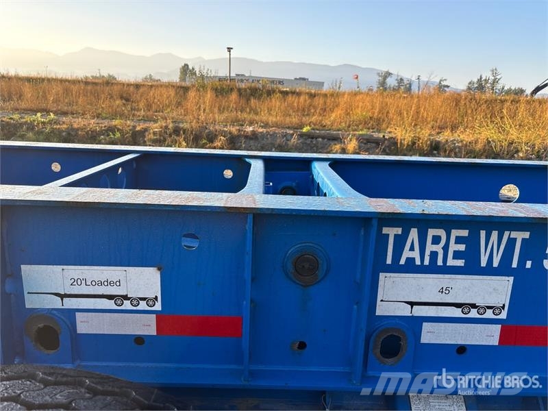CIMC CB45M3OTC00 Tri/A Extendable Container Trailer Täyskonttiperävaunut