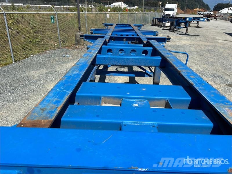 CIMC CB45M3OTC00 Tri/A Extendable Container Trailer Konteineriekrāvēji
