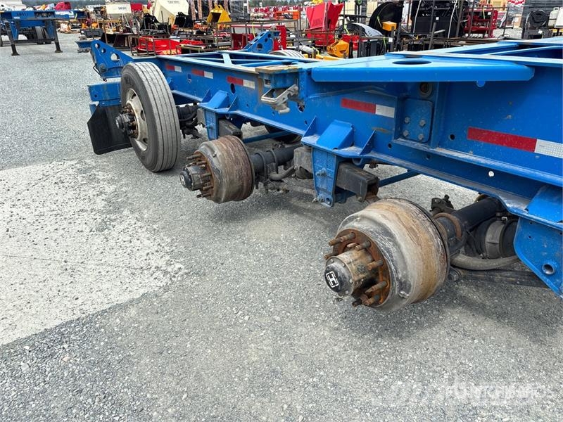 CIMC CB45M3OTC00 Tri/A Extendable Container Trailer مقطورات حاويات