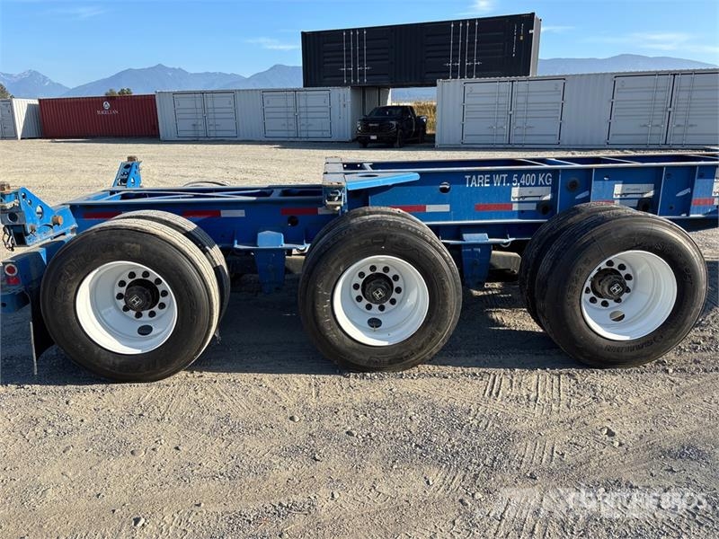CIMC CB45M3OTC00 Tri/A Extendable Container Trailer Konteineriekrāvēji