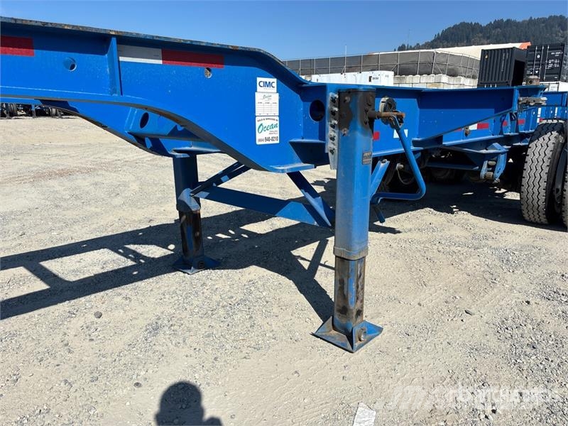 CIMC CB45M3OTC00 Tri/A Extendable Container Trailer Containerframe trailers